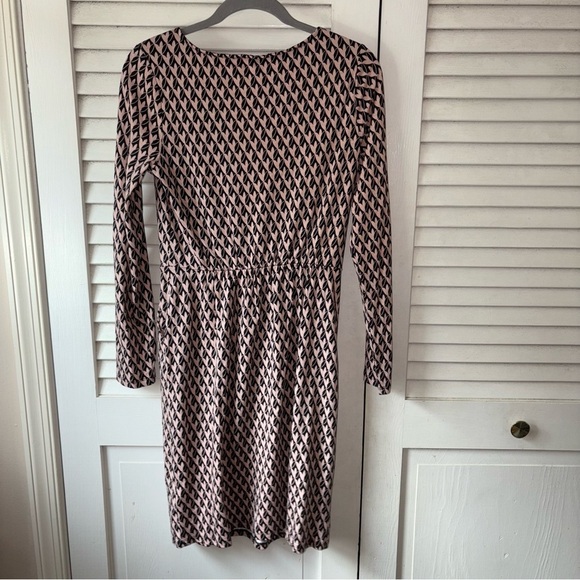 Boden Romilly Dress  Pink Hearts size 6 Pockets Buisness Casual - Picture 4 of 6